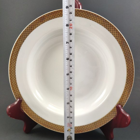 VTG Favolina 6 Gold Gilded Pattern Bowl, Poland - Picture 3 of 11